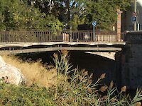 Pont Ribère rue Courteline et avenue Ribère Perpignan