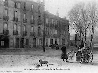 Place Albert 1er de Belgique quartier Gare Perpignan