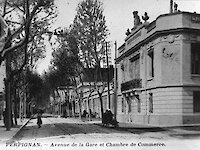 Avenue de la gare et ancienne Chambre de Commerce