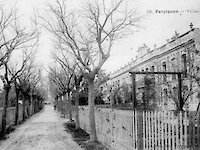 Allée des Villas Amiel quartier Gare Perpignan