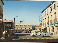 Avenue de la gare et Gare SNCF Perpignan