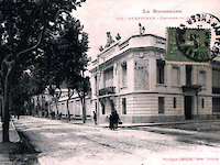 Avenue de la Gare et la Chambre de Commerce