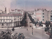 Avenue de la Gare et immeuble Bardou Ribot