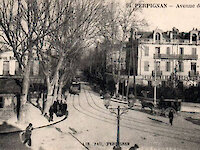 Avenue de la Gare et le parvis