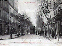 Avenue de la Gare et tram